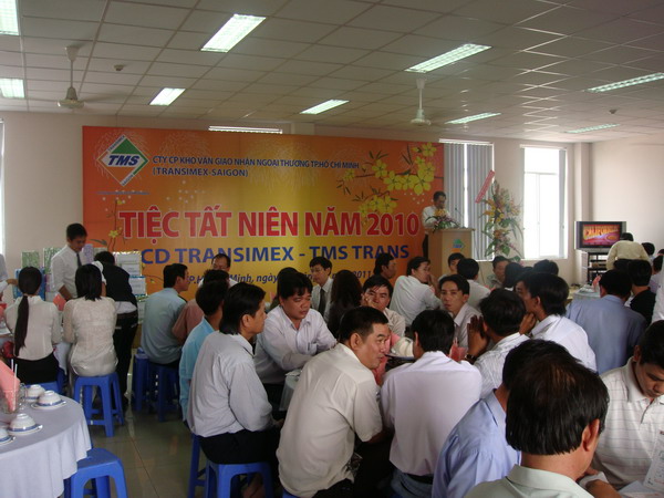 Trung Tâm Kho cảng ICD TMS và TMS TRANS tổ chức tiệc tất niên năm 2010.