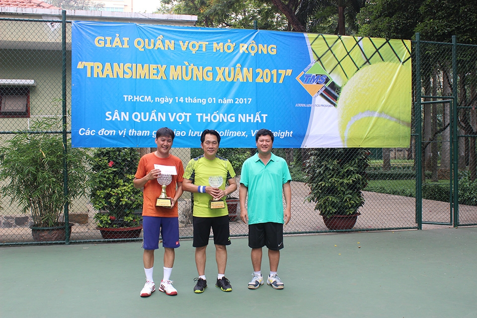 Công Ty CP Transimex tổ chức giải Quần vợt mở rộng “Transmex mừng xuân 2017”