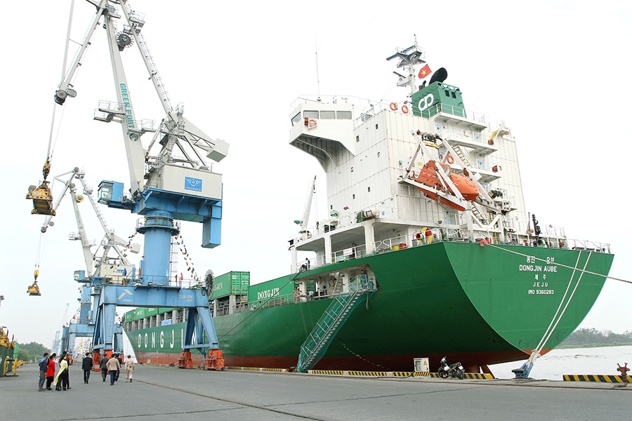 Dongjin Shipping has put into operation a new direct service route from Hai Phong to Korea