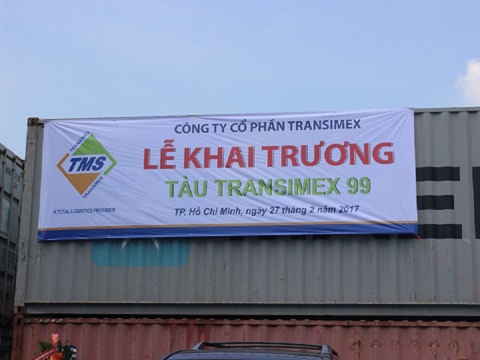 Công ty Cổ Phần Transimex khai trương tàu Transimex 99.